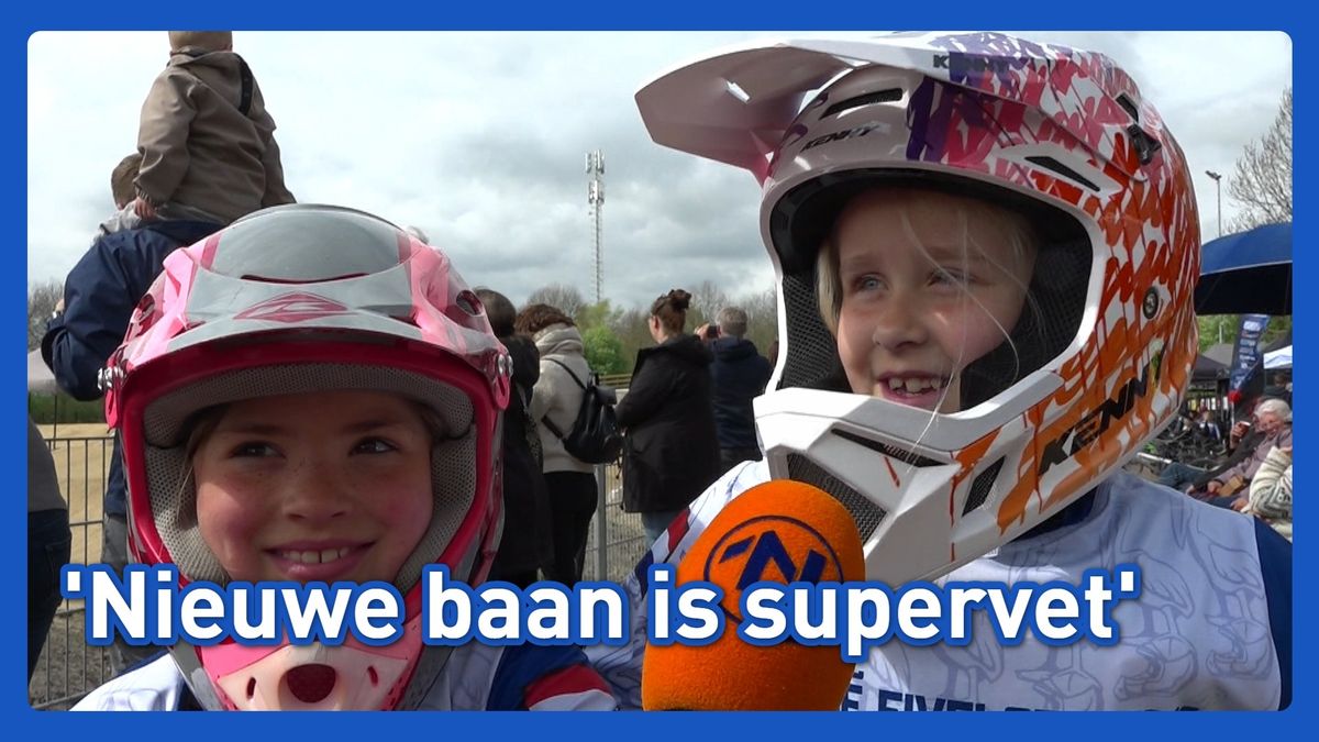 Nieuwe BMX-baan in Zevenhuizen geopend