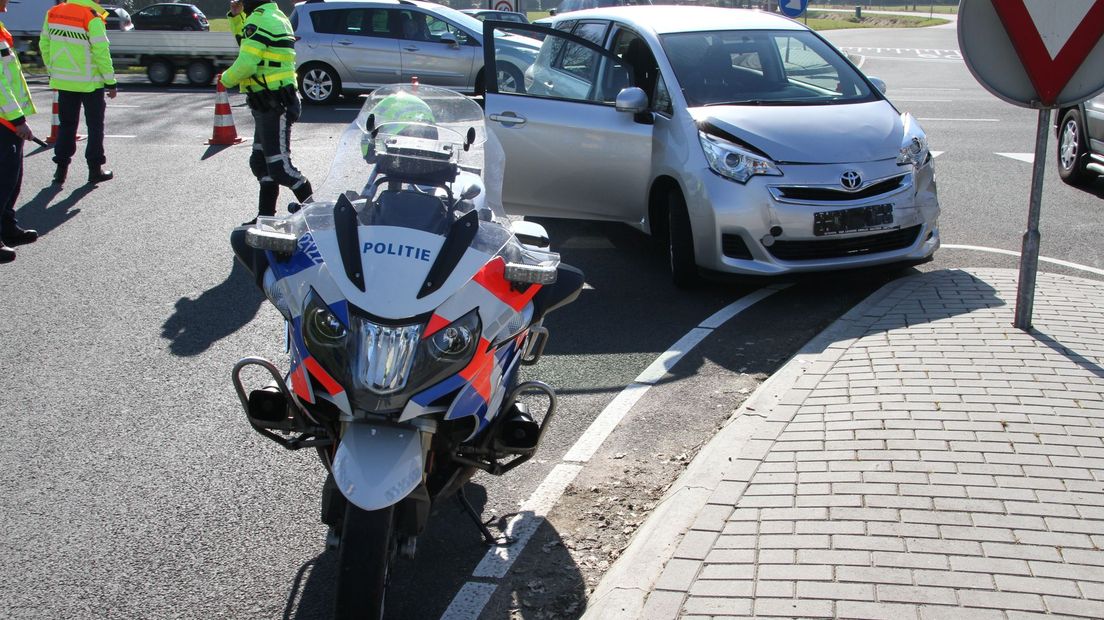 Ongeluk N35 bij Haarle