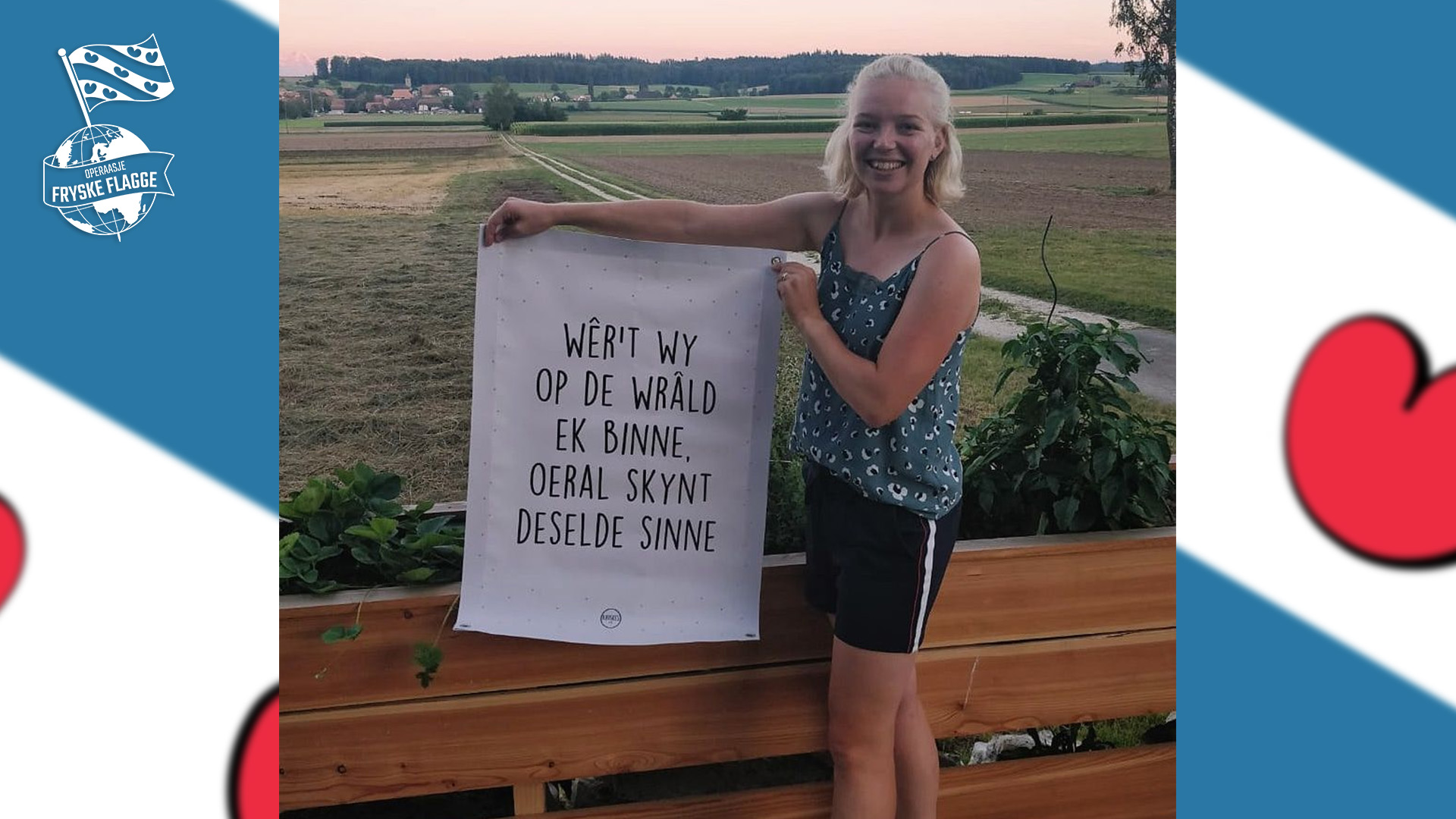 Operaasje Fryske Flagge: Elsemieke Stokman wennet yn de Switserske Alpen
