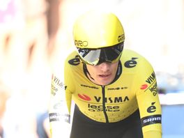 Olav Kooij uit Numansdorp pakt in de Giro zijn grootste overwinning ooit