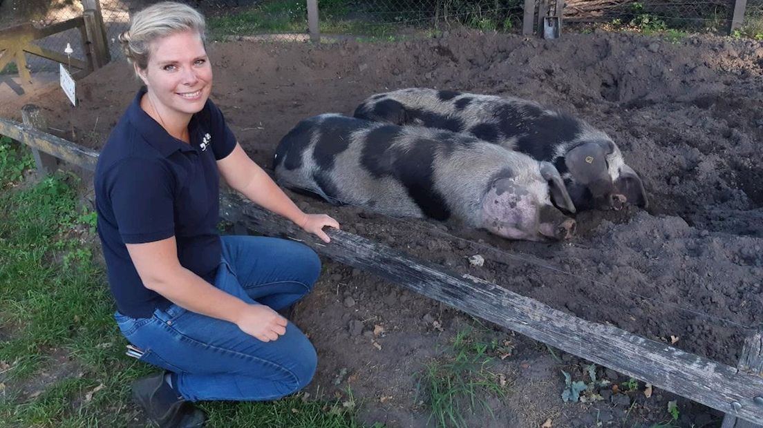 Loes Meijerink van kinderboerderij De Höfte