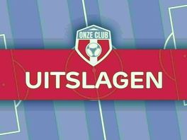 Uitslagen amateurvoetbal zondag 26 april