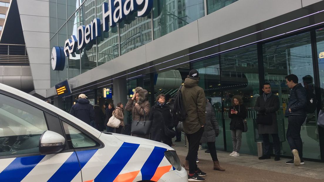 Den Haag Centraal Station ontruimd 