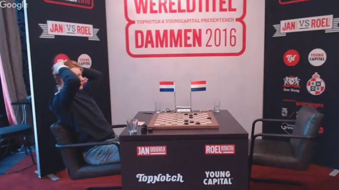 Dammer Jan Groenendijk uit Wageningen is de strijd om de wereldtitel begonnen met een nederlaag.