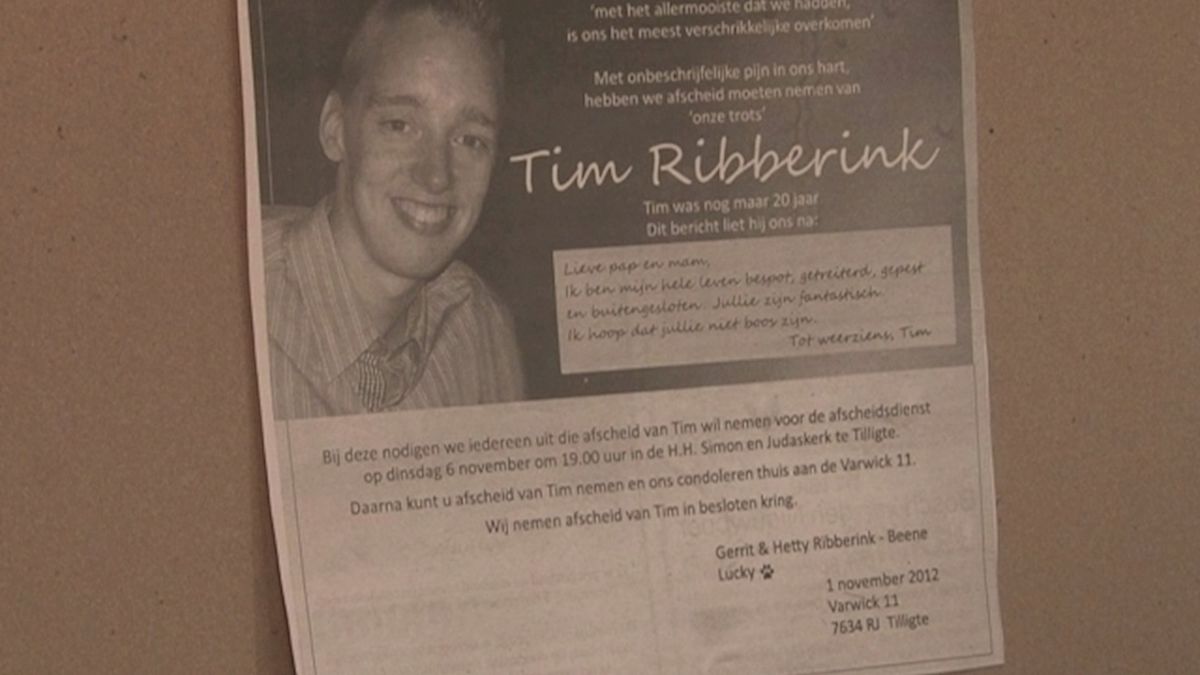 Aangifte tegen internetpester van Tim Ribberink