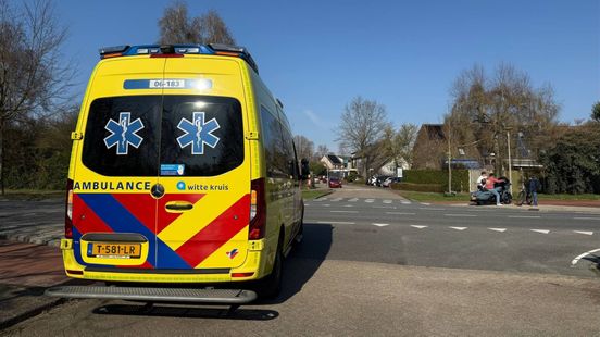 Motorrijder raakt gewond bij val