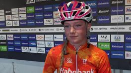 Rianne Nieuwenhuis (17) uit Gieten finisht net buiten top tien bij debuut WK junioren
