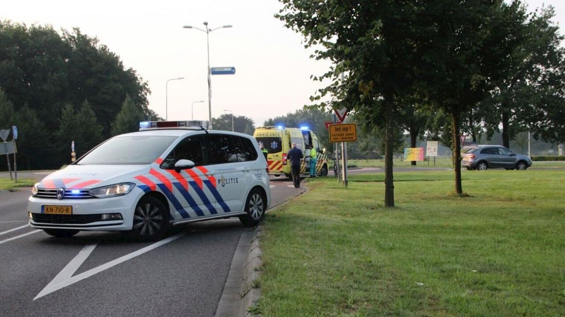 Fietser gewond na aanrijding in Wierden