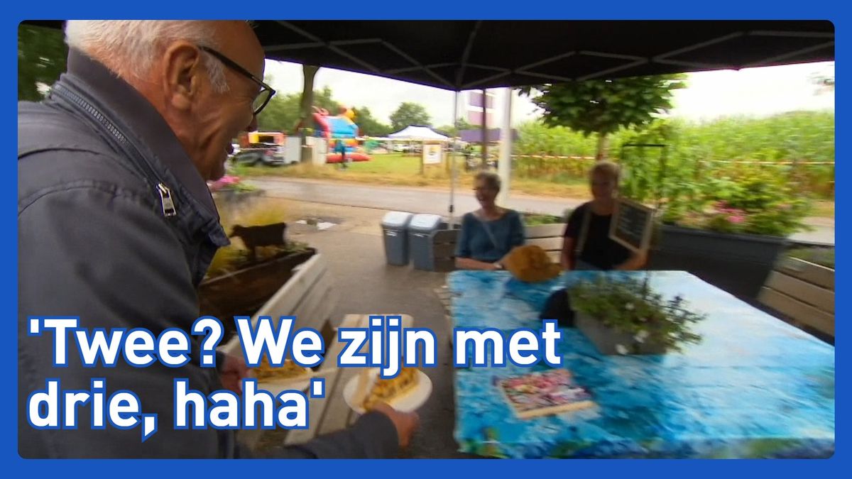 Jan Blaauw heeft dementie en runt een eigen terras