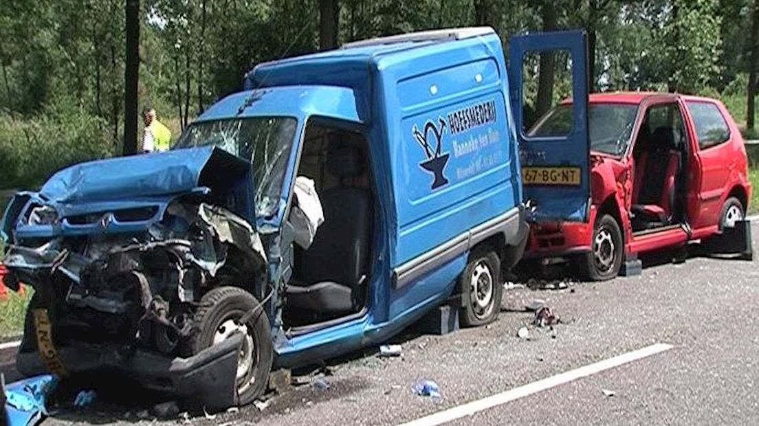 Ongeval bij tankstation