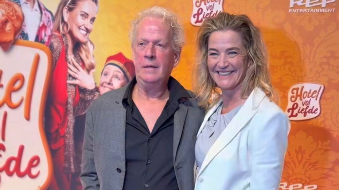 Albert en Joyce op een première.