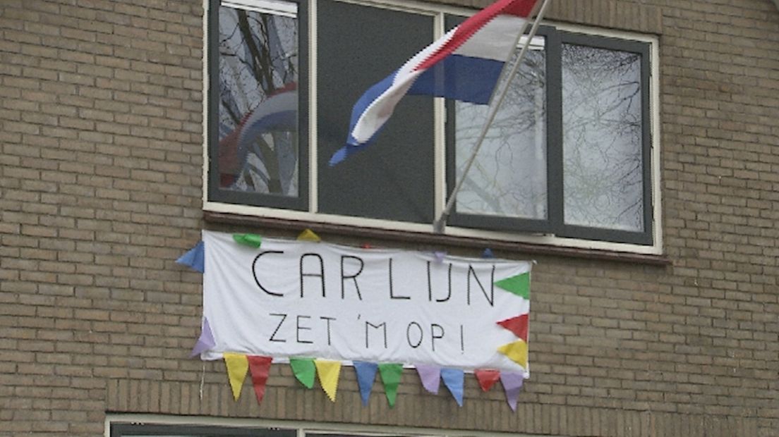 Support voor Carlijn Achtereekte