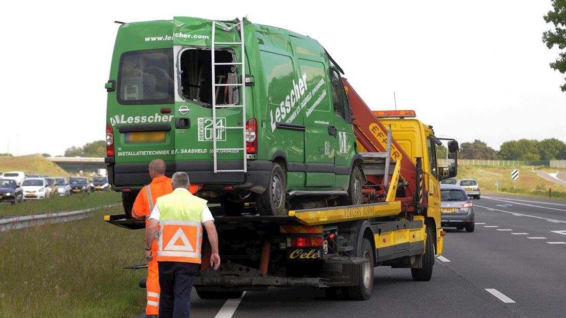 Ongeluk A35 Enschede-Hengelo