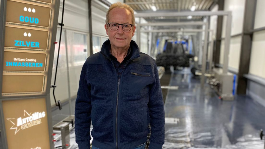 Gerrit Middendorp, eigenaar van Autowas-Centrum Raalte