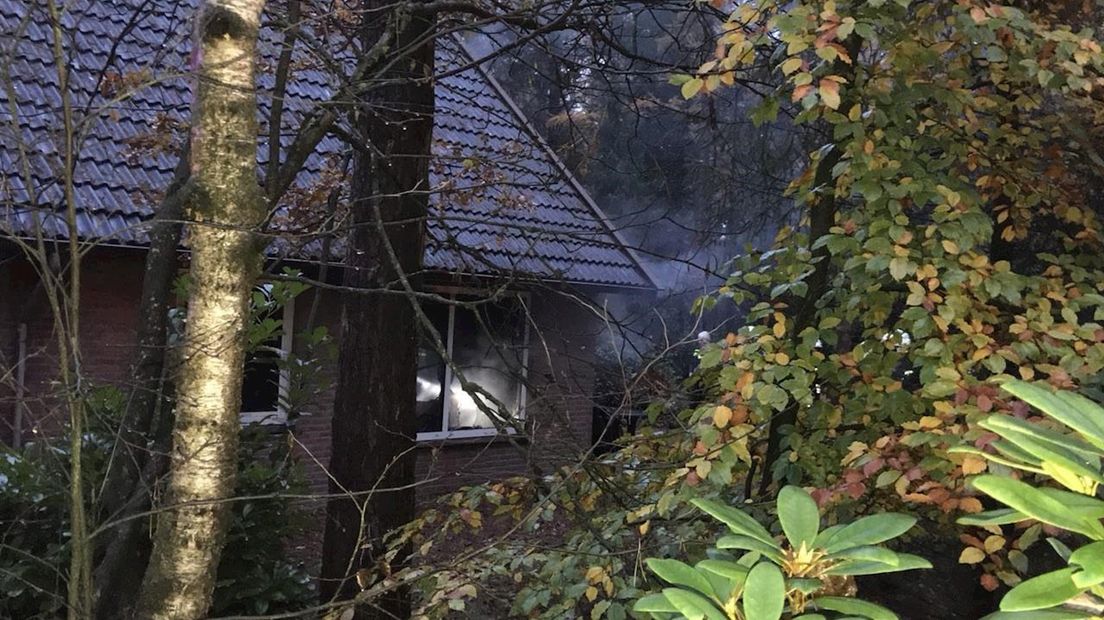 De brand was in een vakantiebungalow in Deurningen