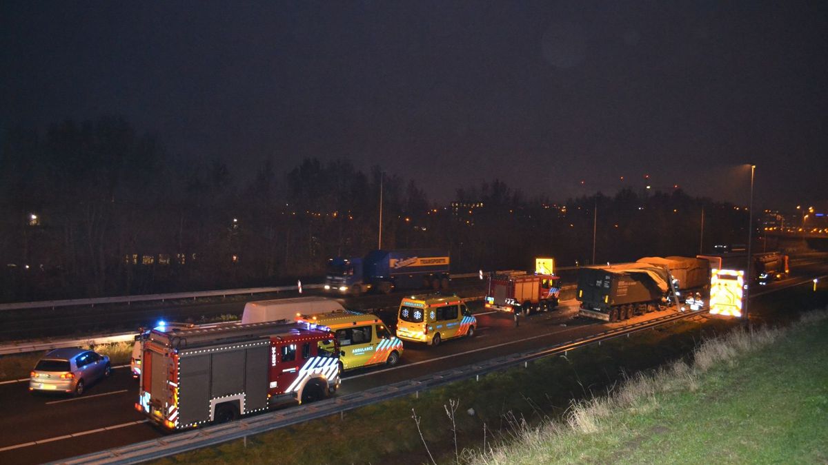 A2 weer vrij na zwaar ongeval bij Gronsveld
