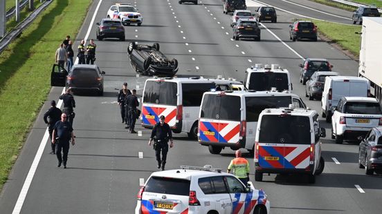 A2 deels dicht na zware crash bij Zijderveld, politie massaal aanwezig Home