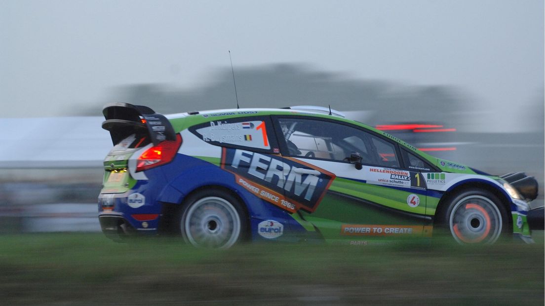 Dennis Kuipers tijdens de 33e Hellendoorn Rally