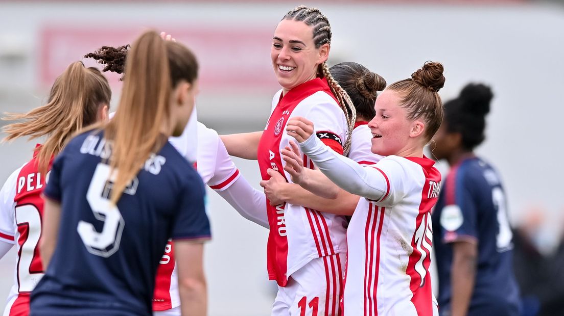 Ajax Vrouwen was te sterk voor FC Twente