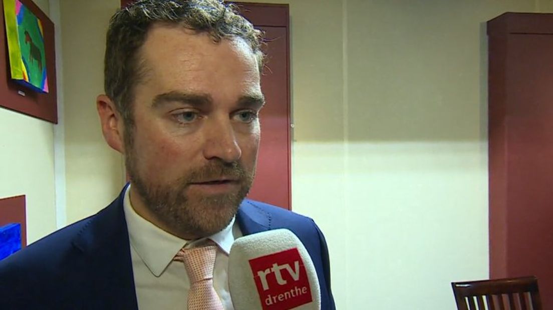 Staatssecretaris Klaas Dijkhoff (Rechten: RTV Drenthe)