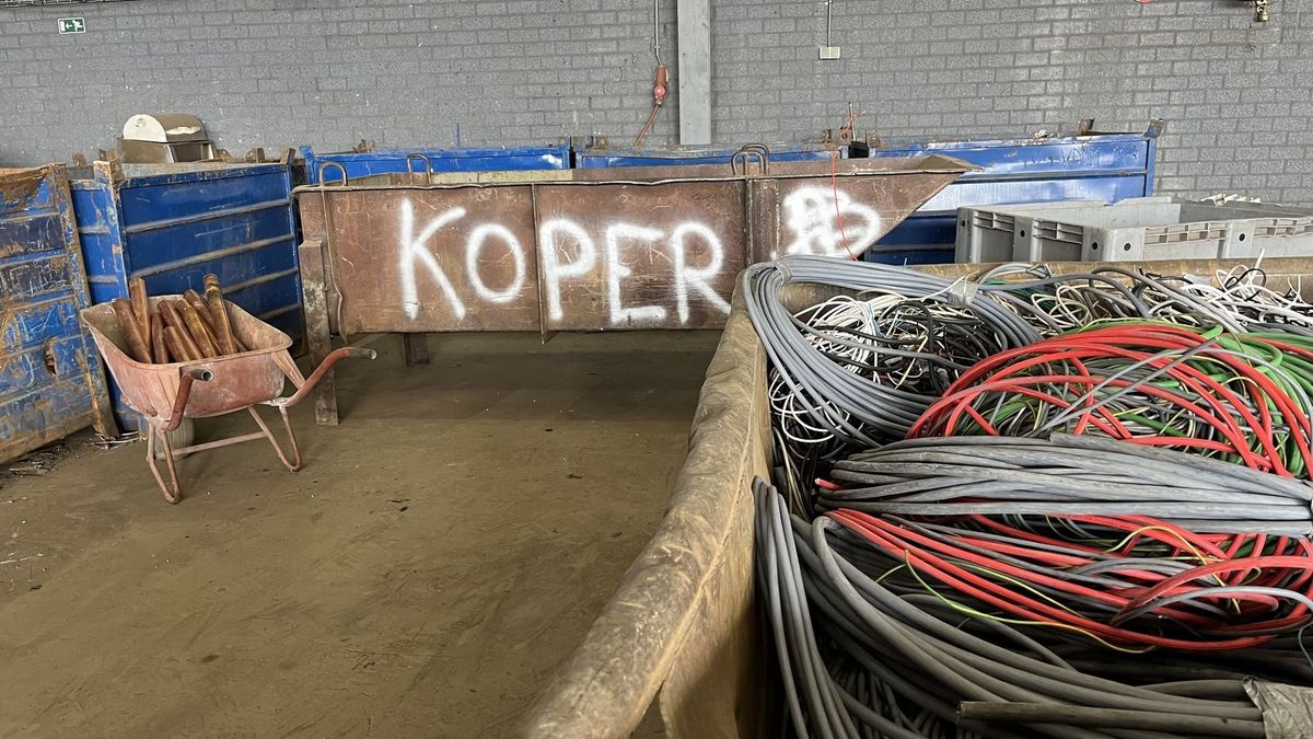 Koperdieven hebben nog altijd vrij spel: Gestolen draad kan makkelijk ingeleverd worden