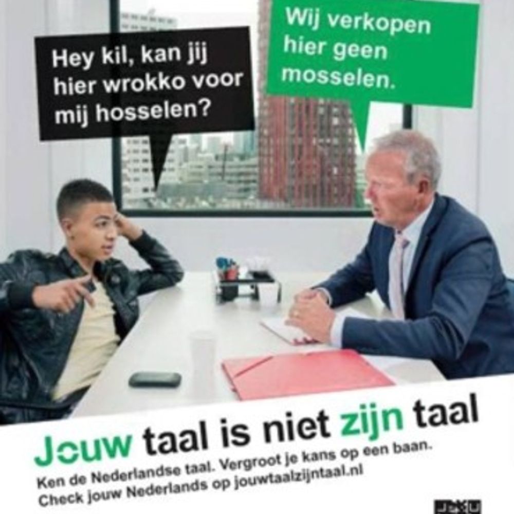 NU Discussie: Straattaal: verrijking of verloedering? - Rijnmond