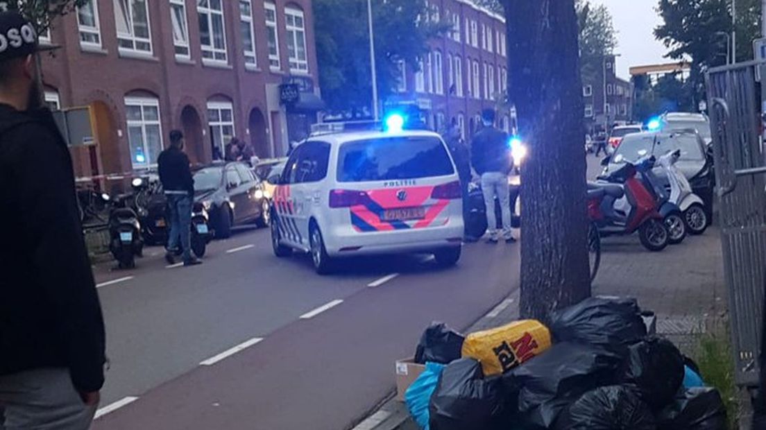 Rond 21.20 uur werd de man neergeschoten in de Kanaalstraat