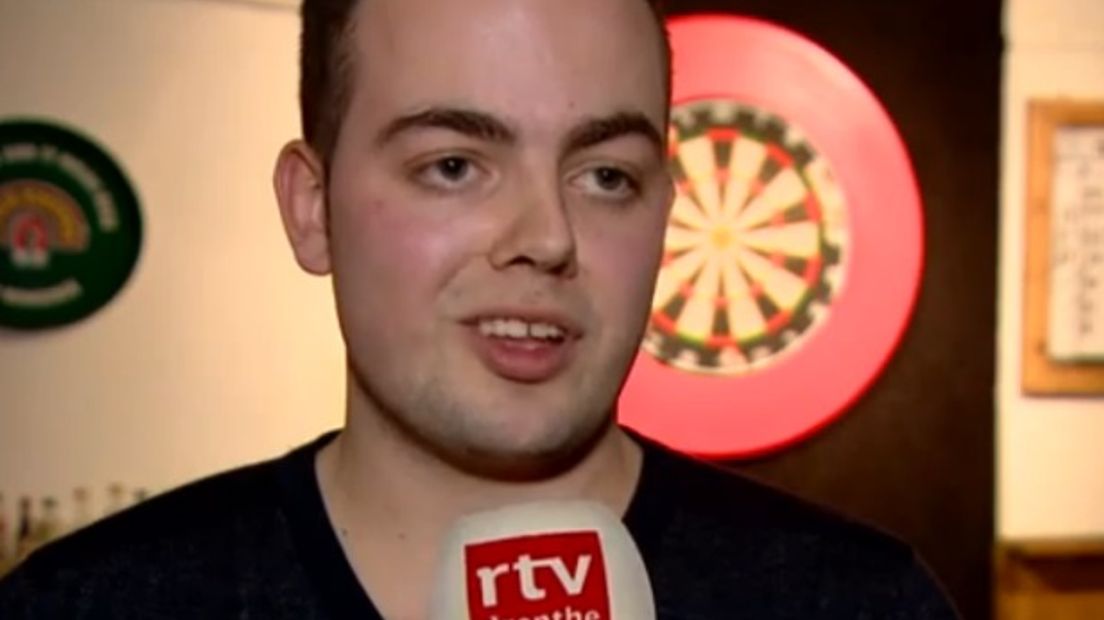Zware WK loting voor debutant Jan Dekker (Rechten: archief RTV Drenthe)