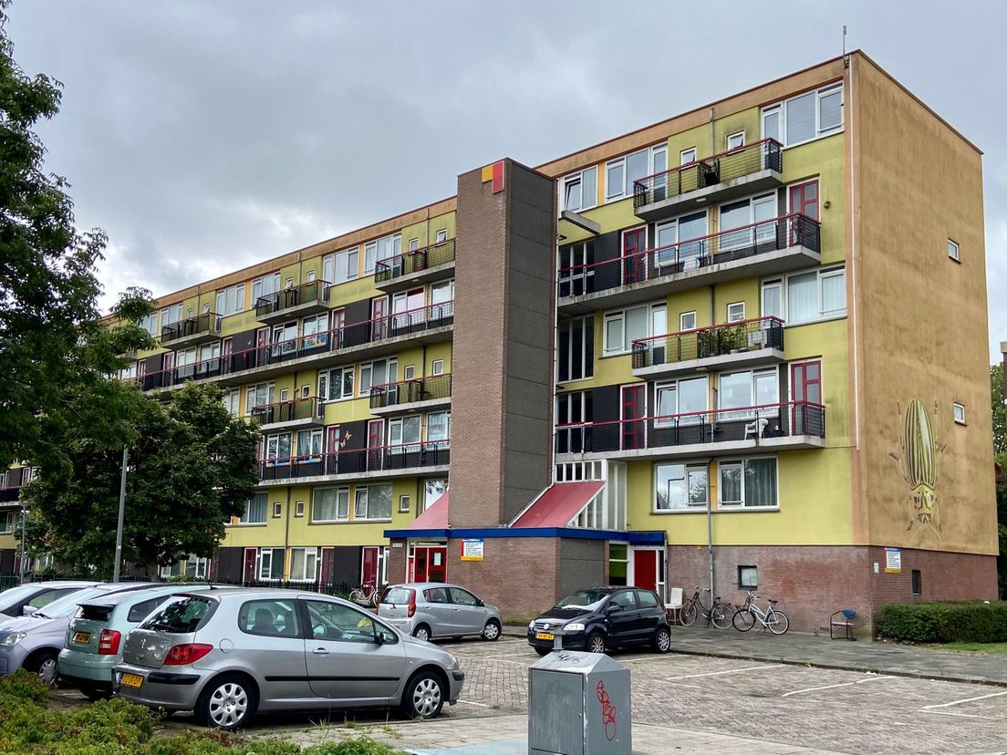 Flat in de wijk Hoogvliet - waar sommige bewoners voorschotten van 500 tot 600 euro moeten betalen
