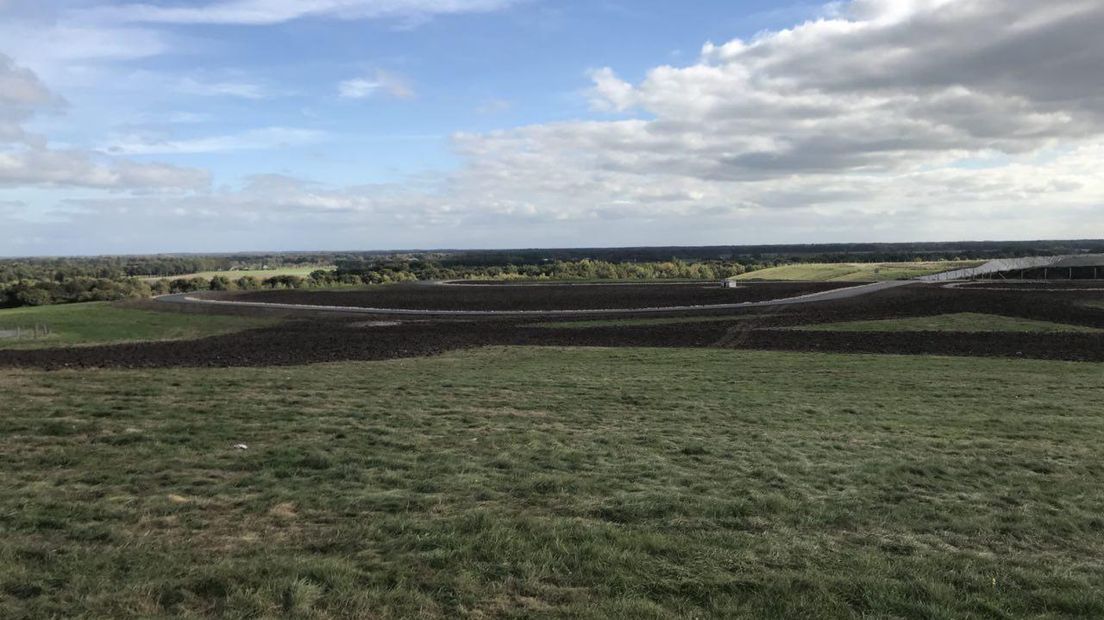 Het uitzicht op 56 meter boven NAP (Rechten: RTV Drenthe/Erwin Kikkers)