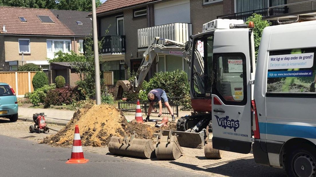 Huishoudens zonder water in Oldenzaal