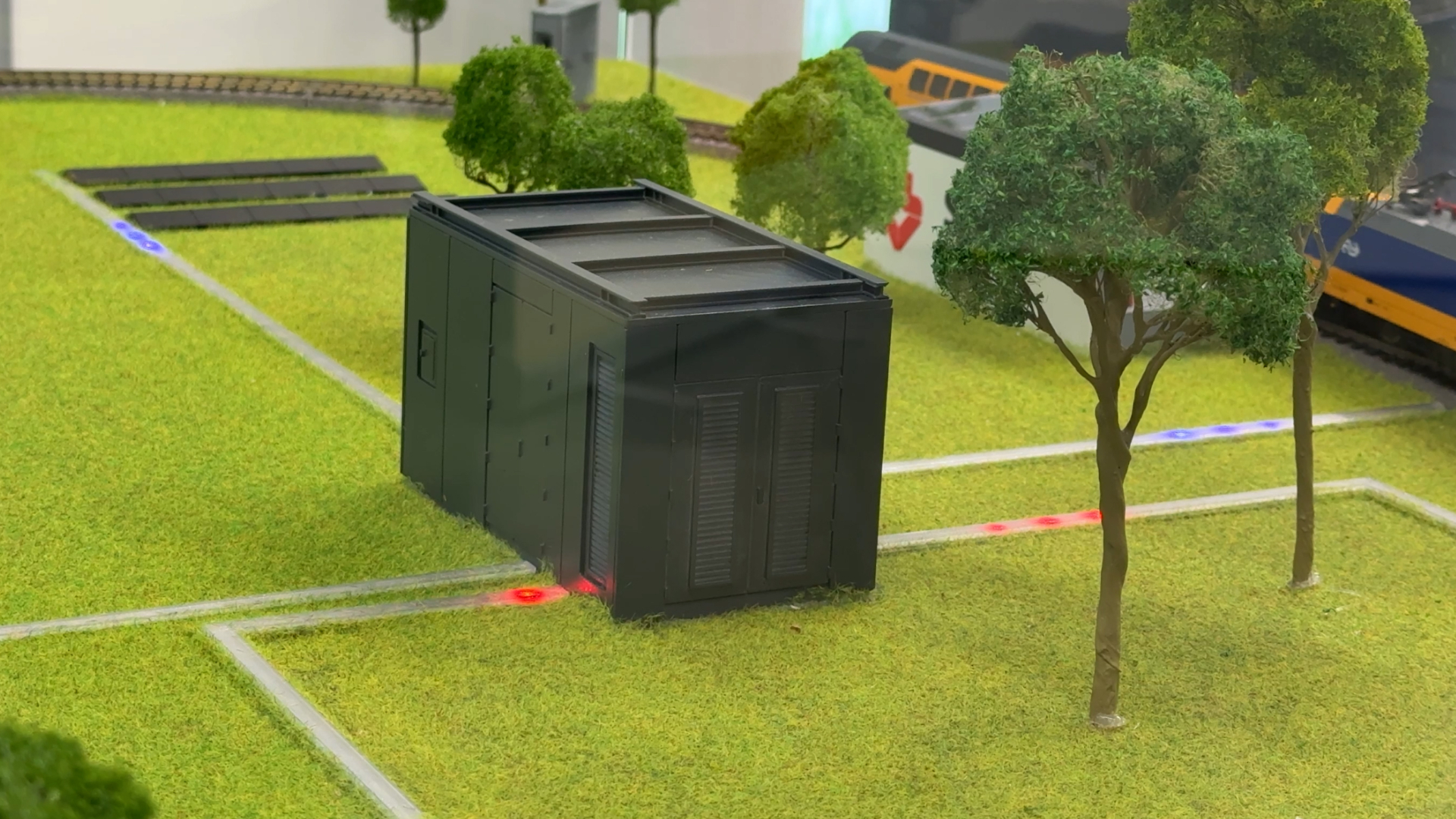 Een miniatuurversie van de Strukton batterij