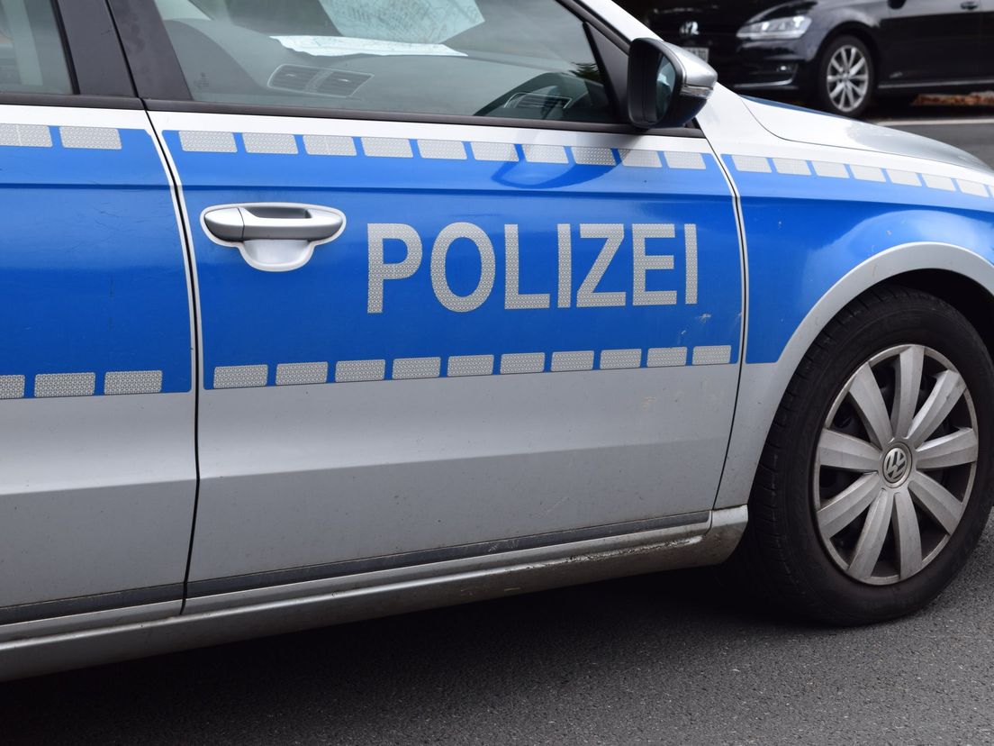 Duitse politieauto