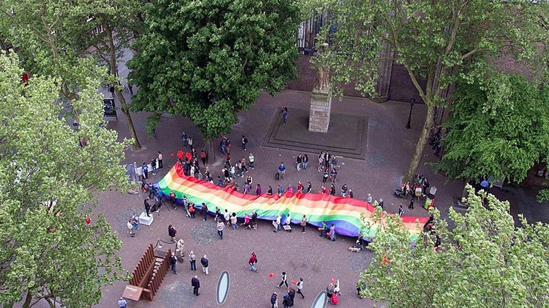 Walk of Love tijdens het Midzomergracht Festival in 2016