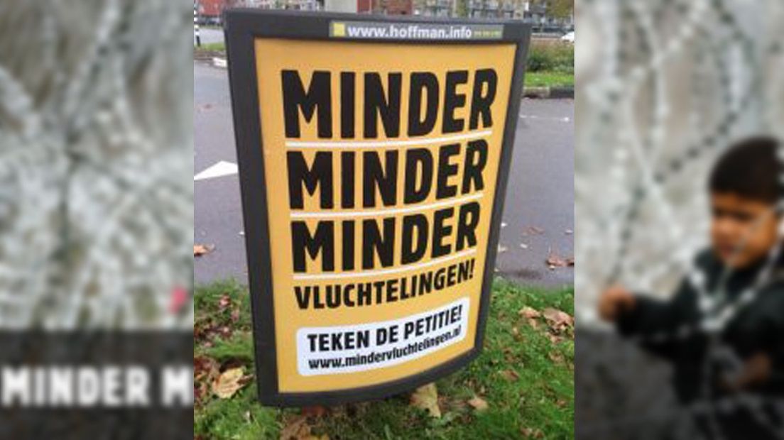 De postercampagne van Stichting Vluchteling in Den Haag