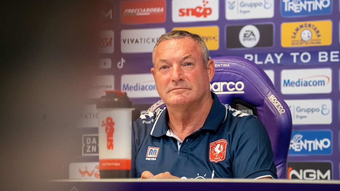 Ron Jans laat in het midden of Zerrouki morgen speelt tegen Fiorentina