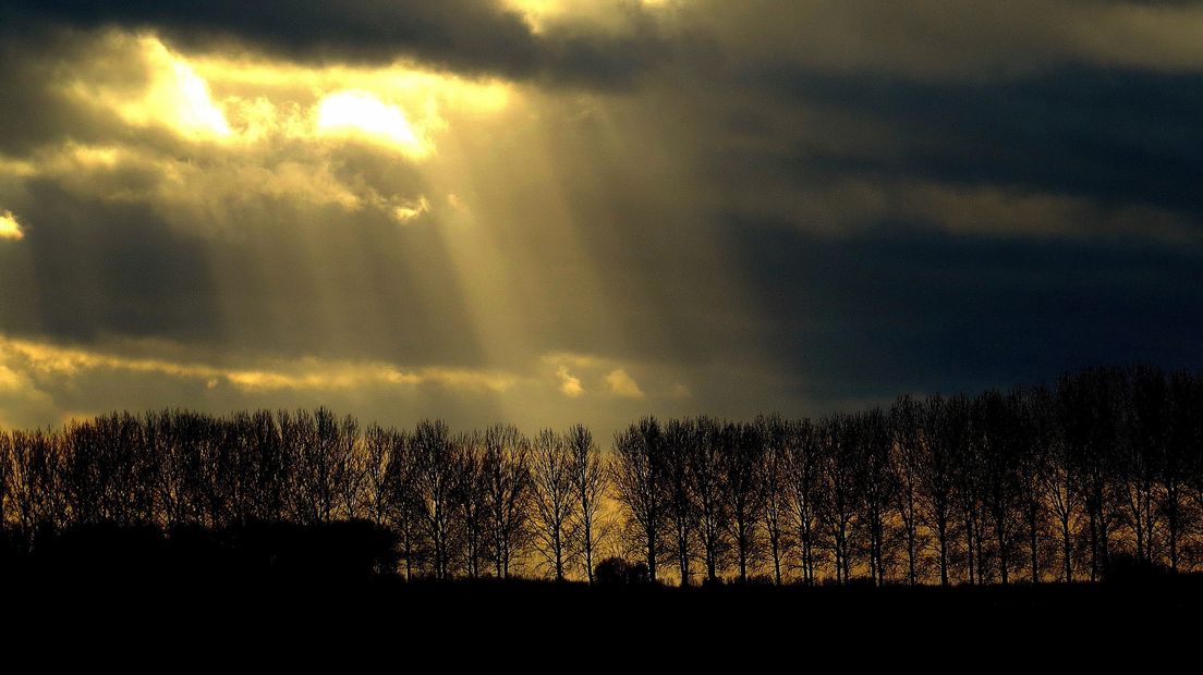 Slecht weer op komst