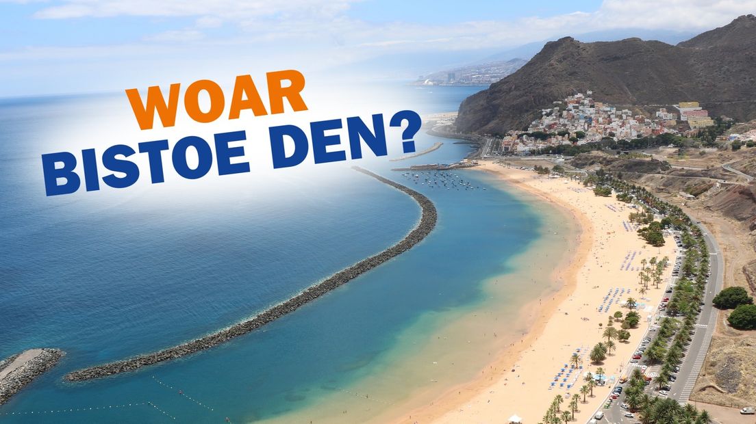 Groningers gaan graag naar Spanje, bijvoorbeeld naar de stranden van Tenerife