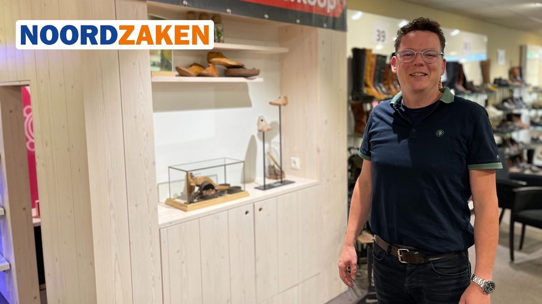 Rene Stegenga stopt met zijn schoenenzaak in Zuidhorn