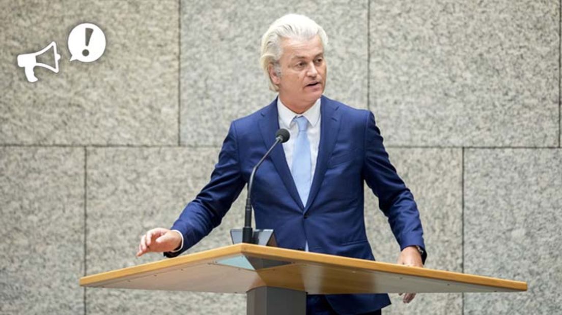 Moet Geert Wilders aanschuiven bij de onderhandelingen? (Rechten: ANP / Jerry Lampen)