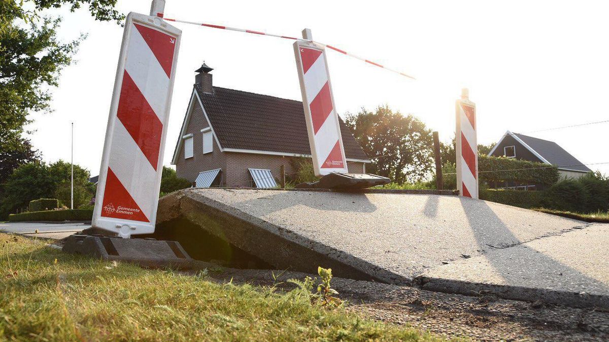 Fietspad Nieuw-Weerdinge kan hitte niet meer aan