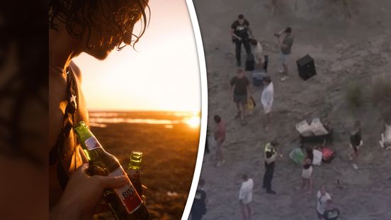 Voorbijganger betrapt feestvierders in de duinen, politie voorkomt illegaal feest