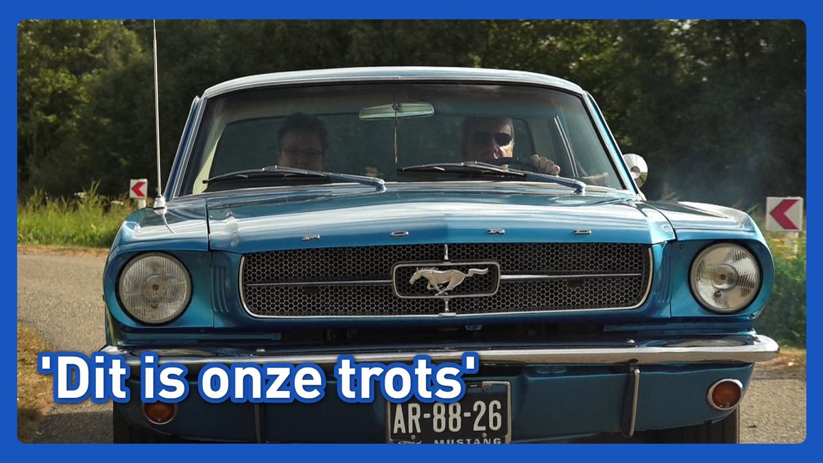 Mien oldtimer & ik: 'Ons blauwe peerd'