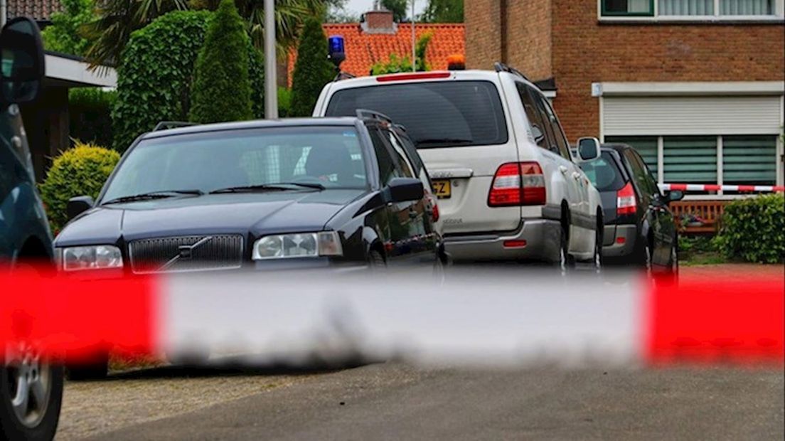 Onderzoek in en rond de woning aan de Jan Vermeerstraat in Haaksbergen