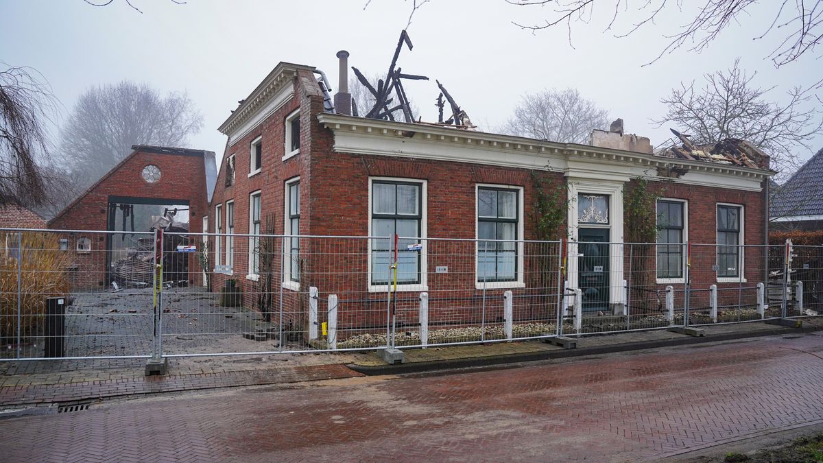 Brand in woonboerderij Roderwolde niet aangestoken