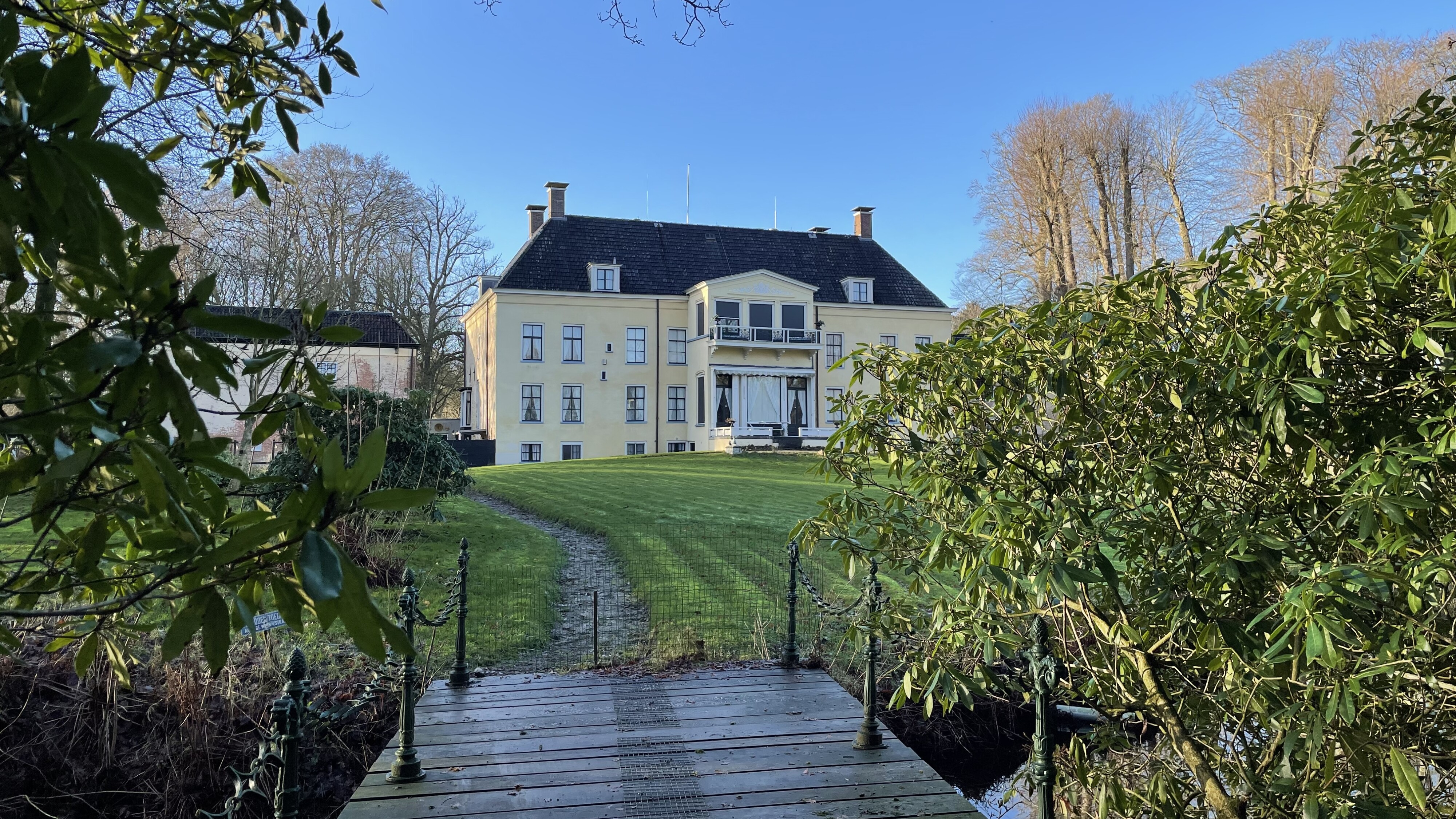 Het van oorsprong 17e-eeuwse Fogelsanghstate in Feankleaster