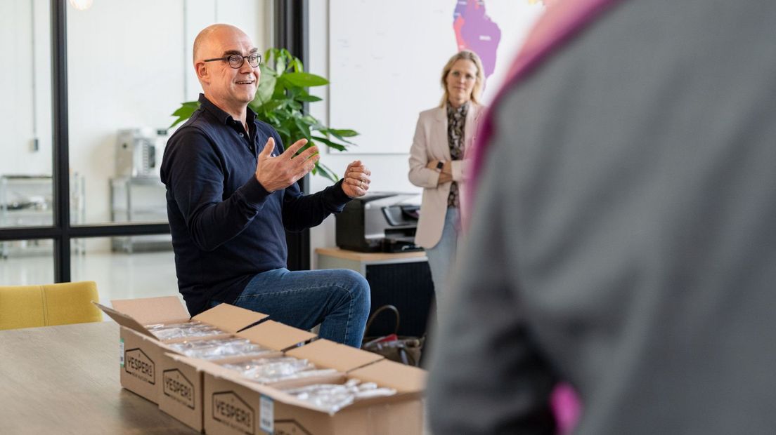 Oprichter Stefan Baecke van startup Yespers