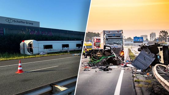 Twee scholieren nacht in ziekenhuis na ongeluk op A28