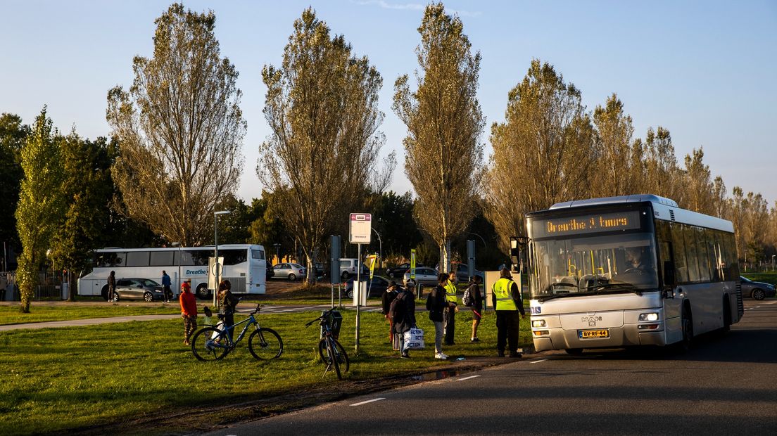 De centrale noodopvang voor asielzoekers in Ter Apel