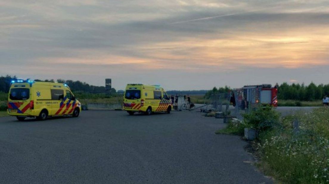 Scooterrijder gewond bij ongeluk op Twente Aiport